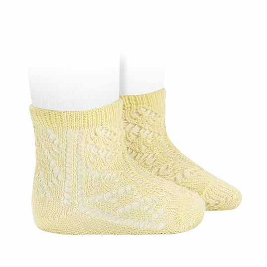 Sosete Crem Scurte Perforate Unisex 3501/4 Condor