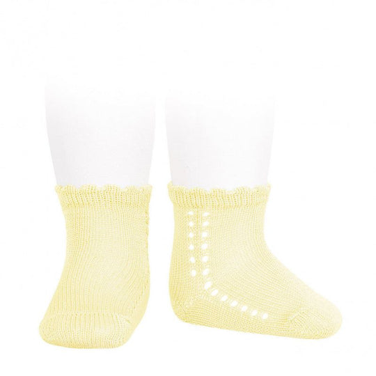 Sosete Scurte Bej Perforate Unisex 2569/4  Condor