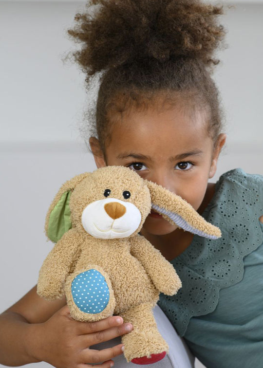 Jucarie Termica Anticolici Din Plus Mini Iepuras Bej Bebelusi 25 Cm Art 15068 Warmies