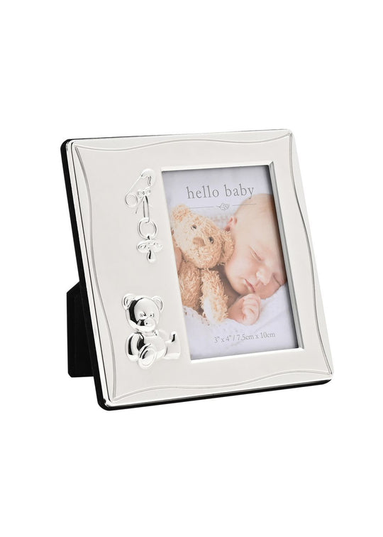 Rama Foto Argintata Cu Ursulet CG2020 Celebrations