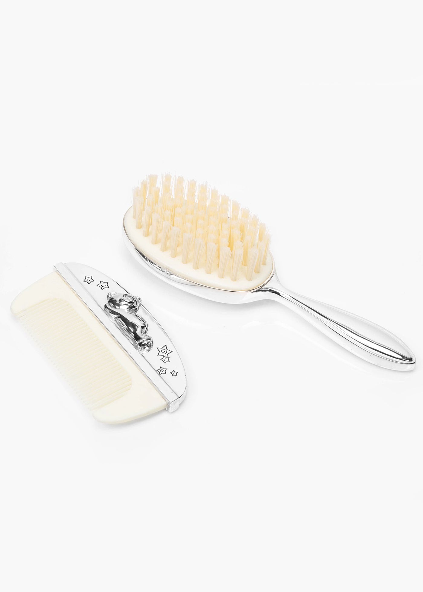Set Argintat Perie & Pieptan Model Ursulet Twinkle Twinkle CG309C Celebrations