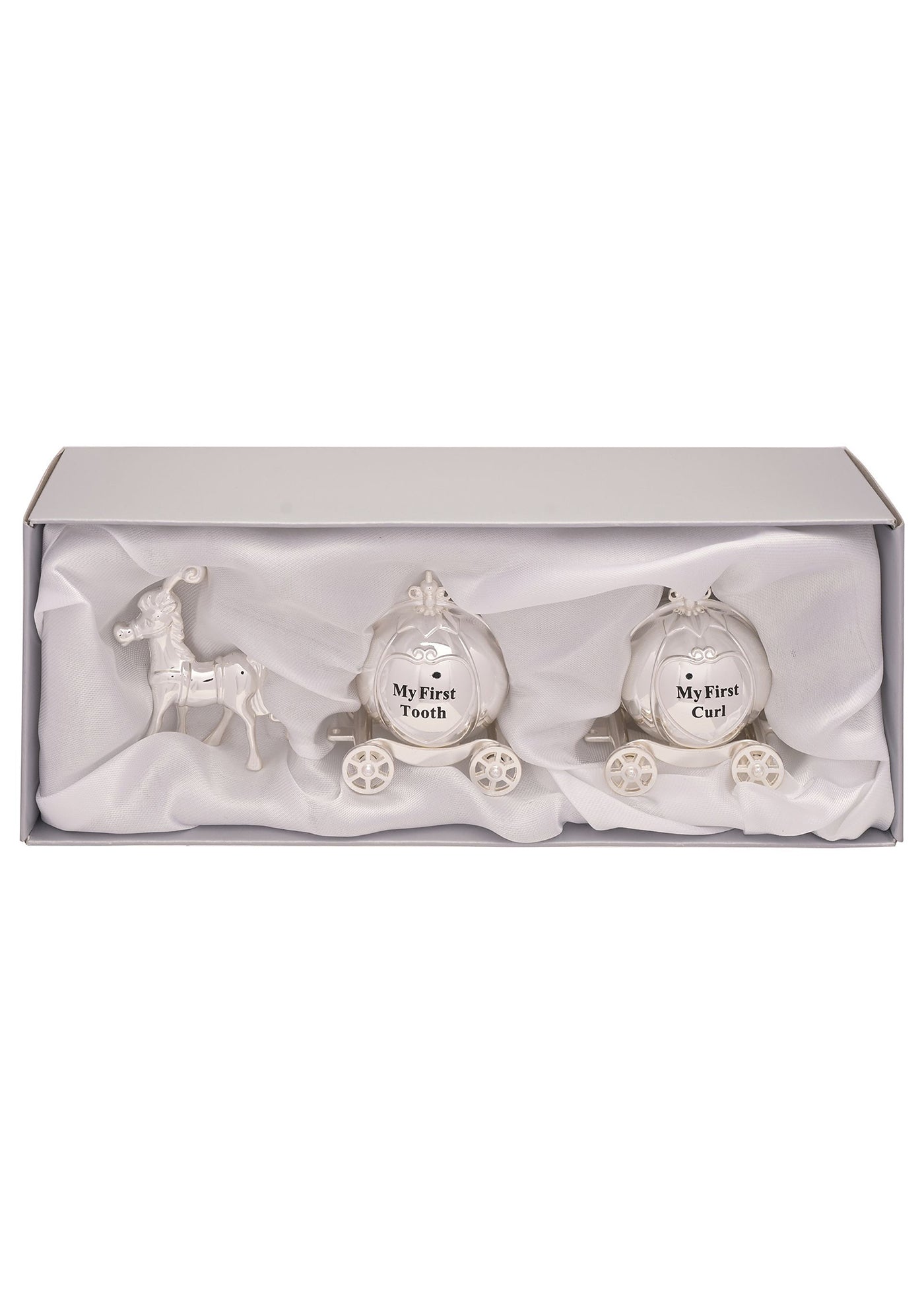 Set 2 Casete Argintate Caleasca Prima Suvita Si Primul Dinte CG464 Celebrations
