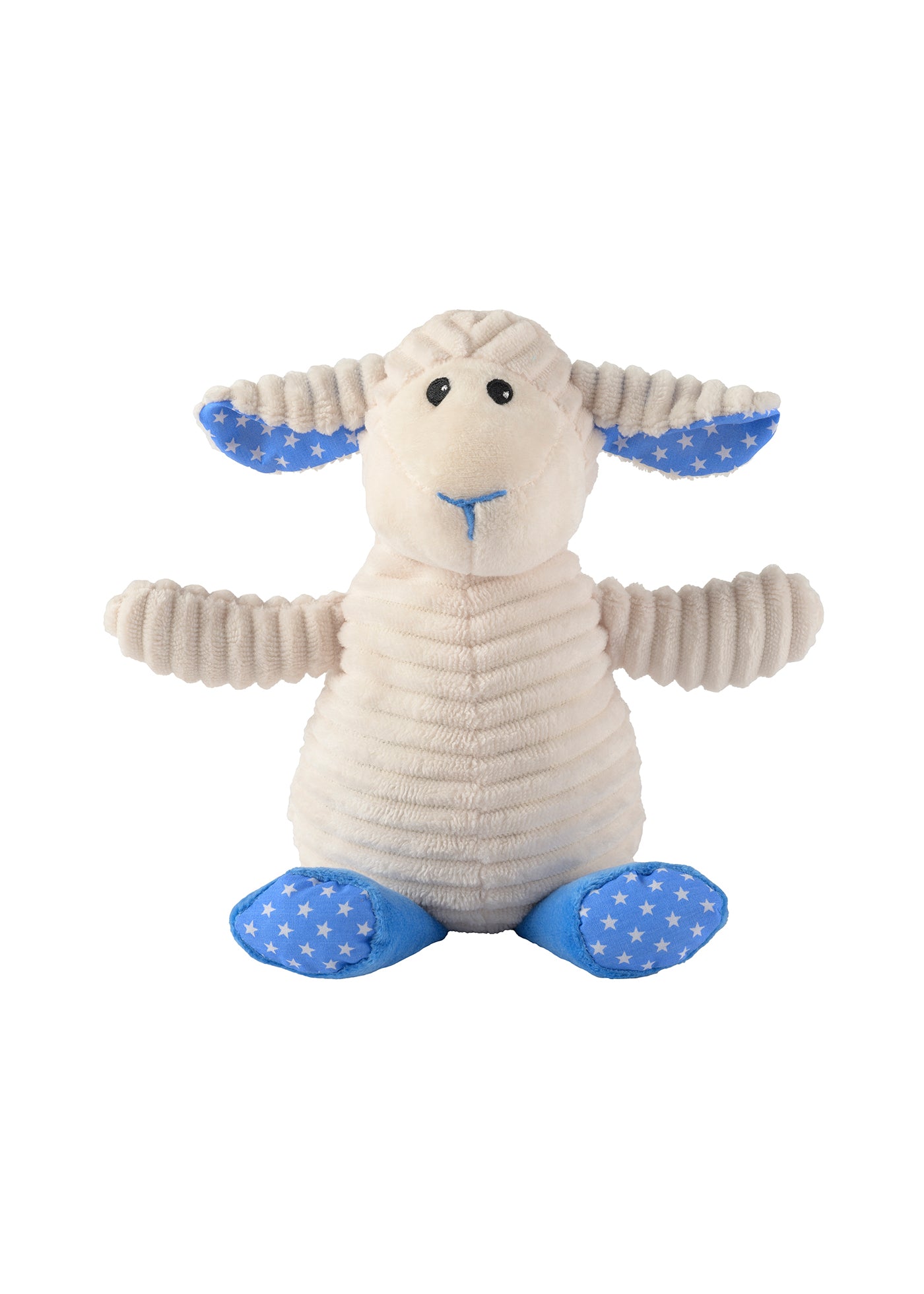 Jucarie Termica Bebelusi Anticolici Mini Oita Crem Cu Bleu 27 Cm 01103 Warmies