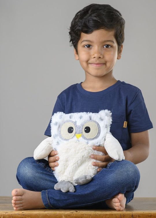 Jucarie Termica Anticolici din Plus Mini Bufnita 23 cm 16011 Warmies