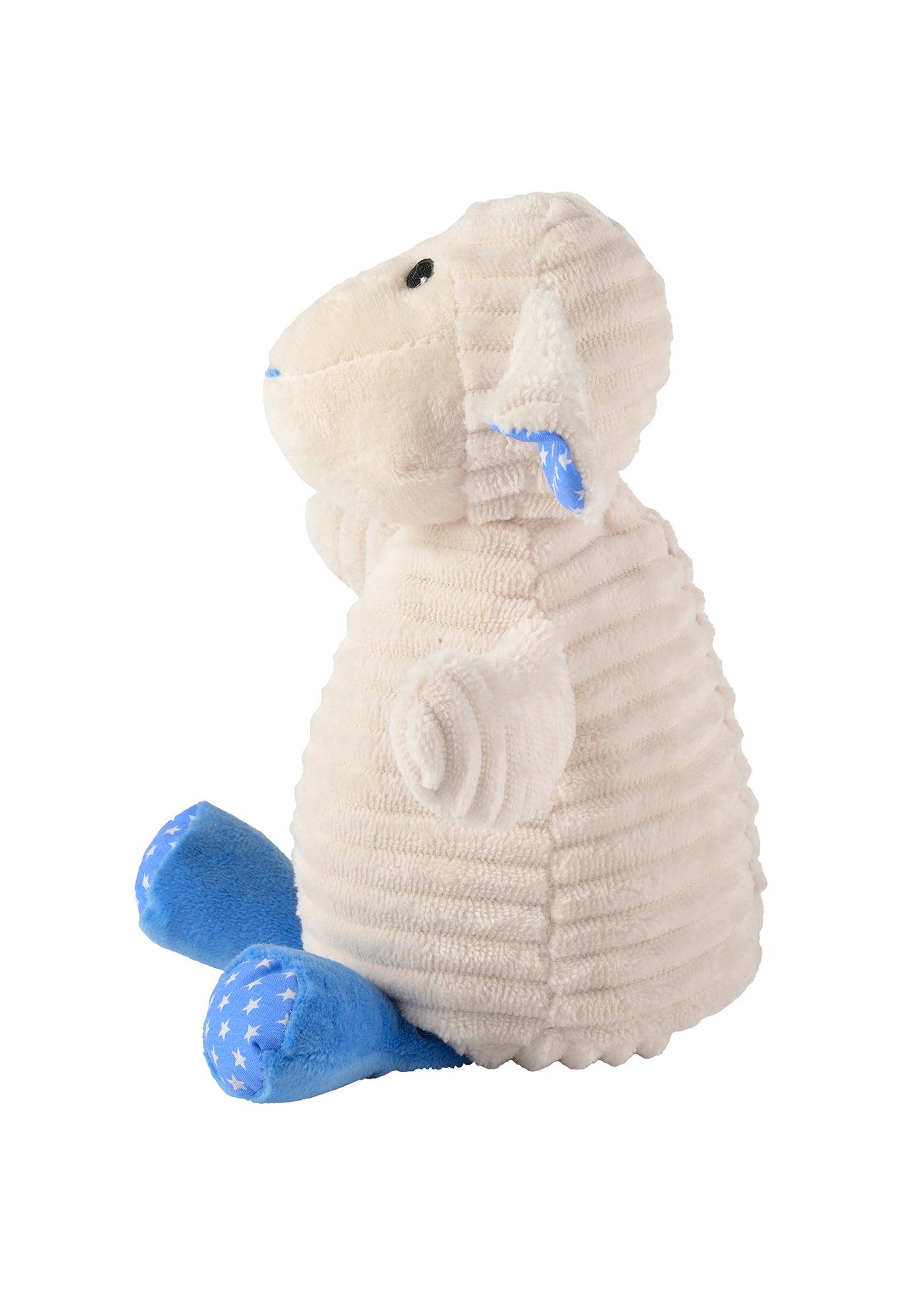 Jucarie Termica Bebelusi Anticolici Mini Oita Crem Cu Bleu 27 Cm 01103 Warmies