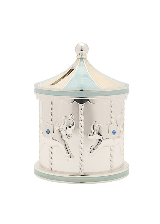 Pusculita Argintata Carusel Bleu CG1920B Bambino By Juliana