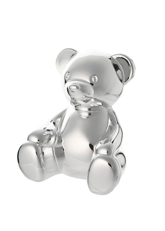 Pusculita Argintata In Forma De Ursulet CG361 Bambino By Juliana