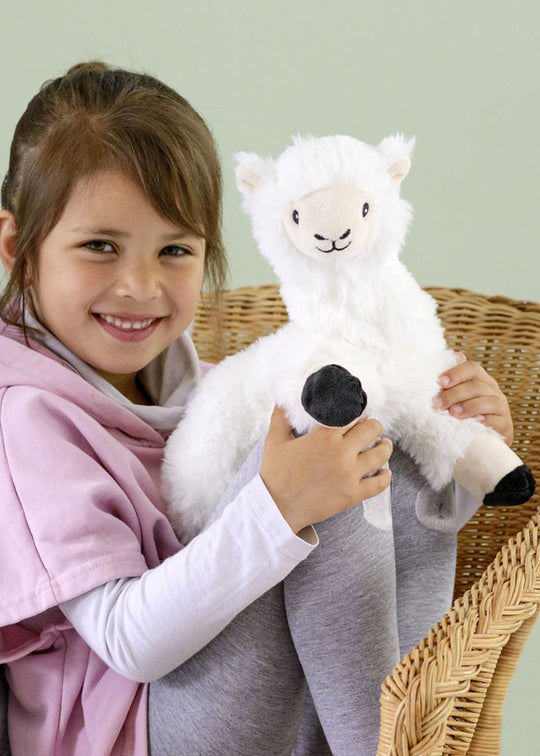 Jucarie Termica Anticolici din Plus Lama Crem 33 cm 01197 Warmies