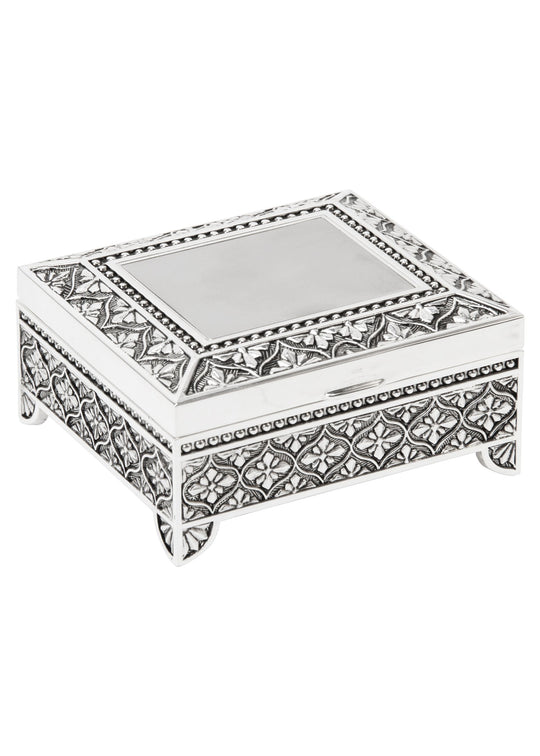 Caseta Bebelusi Argintata Dreptunghiulara 15287 Sophia