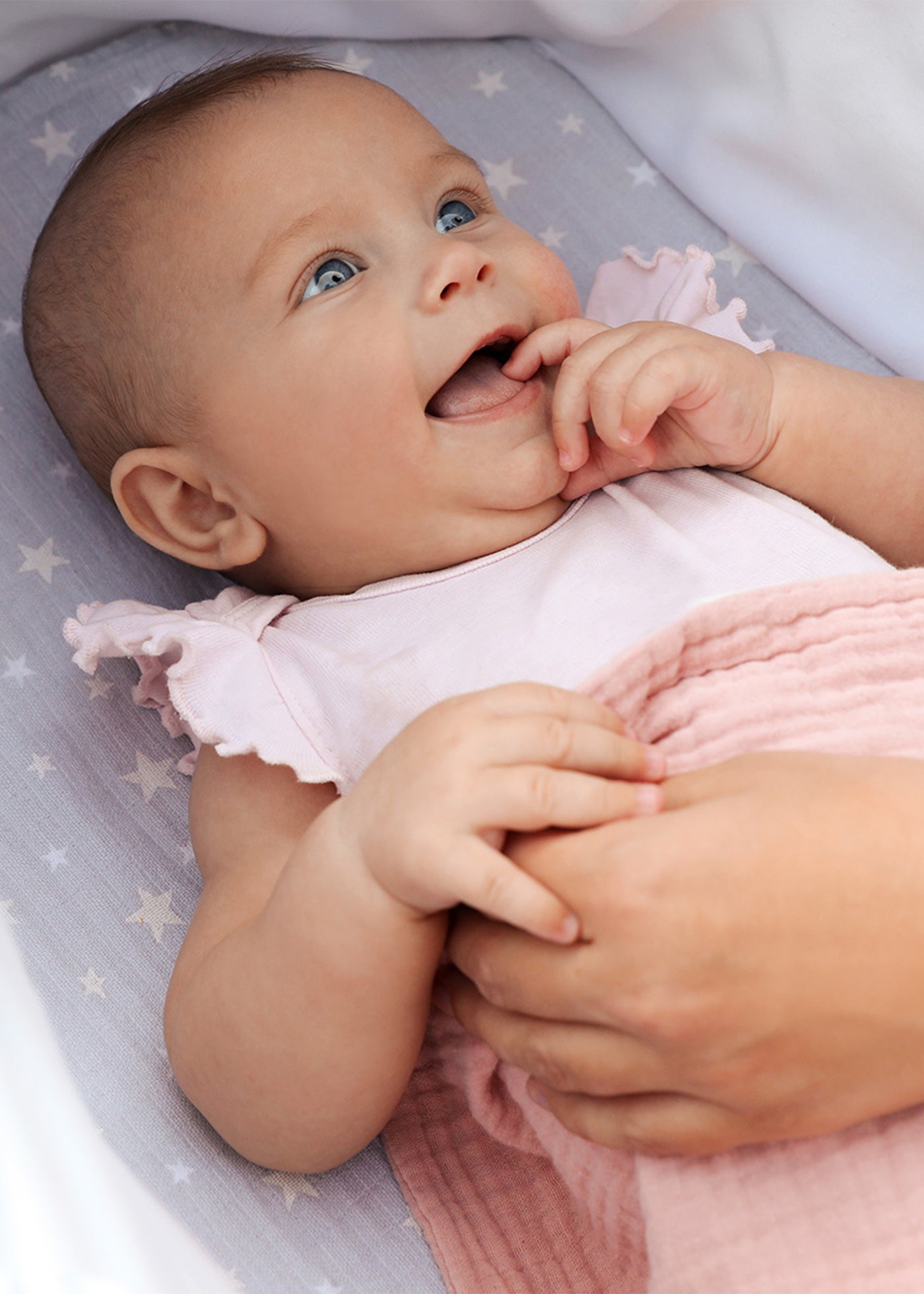 Scutece Muselina Set Alb Bej 70X70 cm 348/08 Babyono