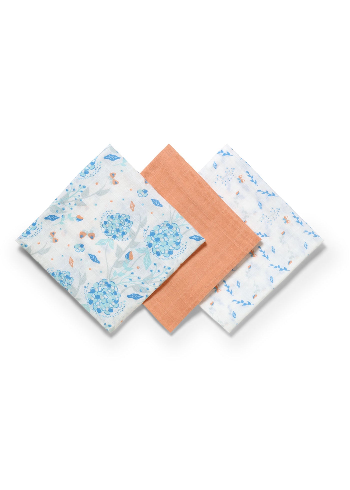 Scutece Muselina Set Portocaliu 70X70 cm 348/09 Babyono