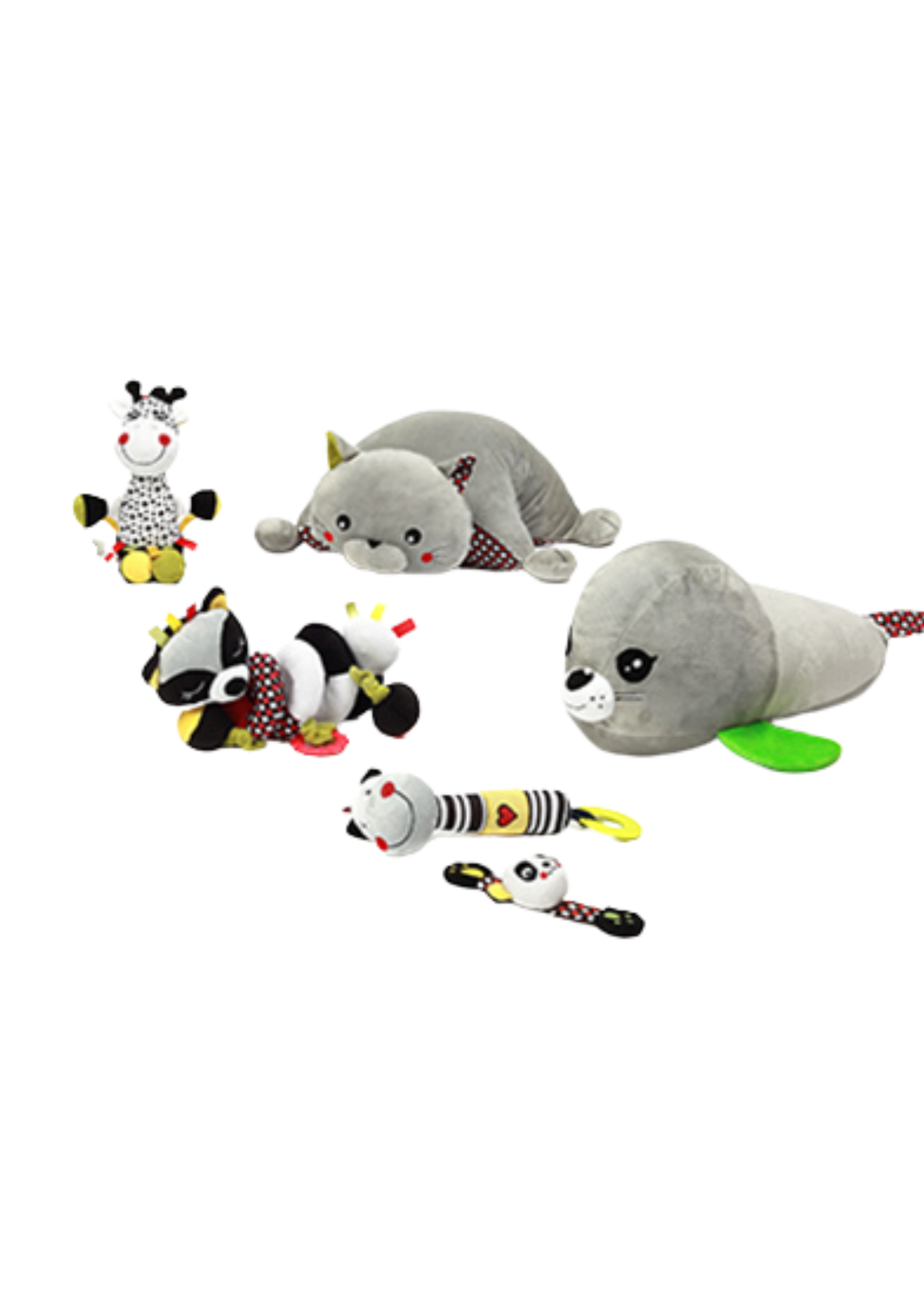 Jucarie Plus Foca Lucy Gri 644 BabyOno