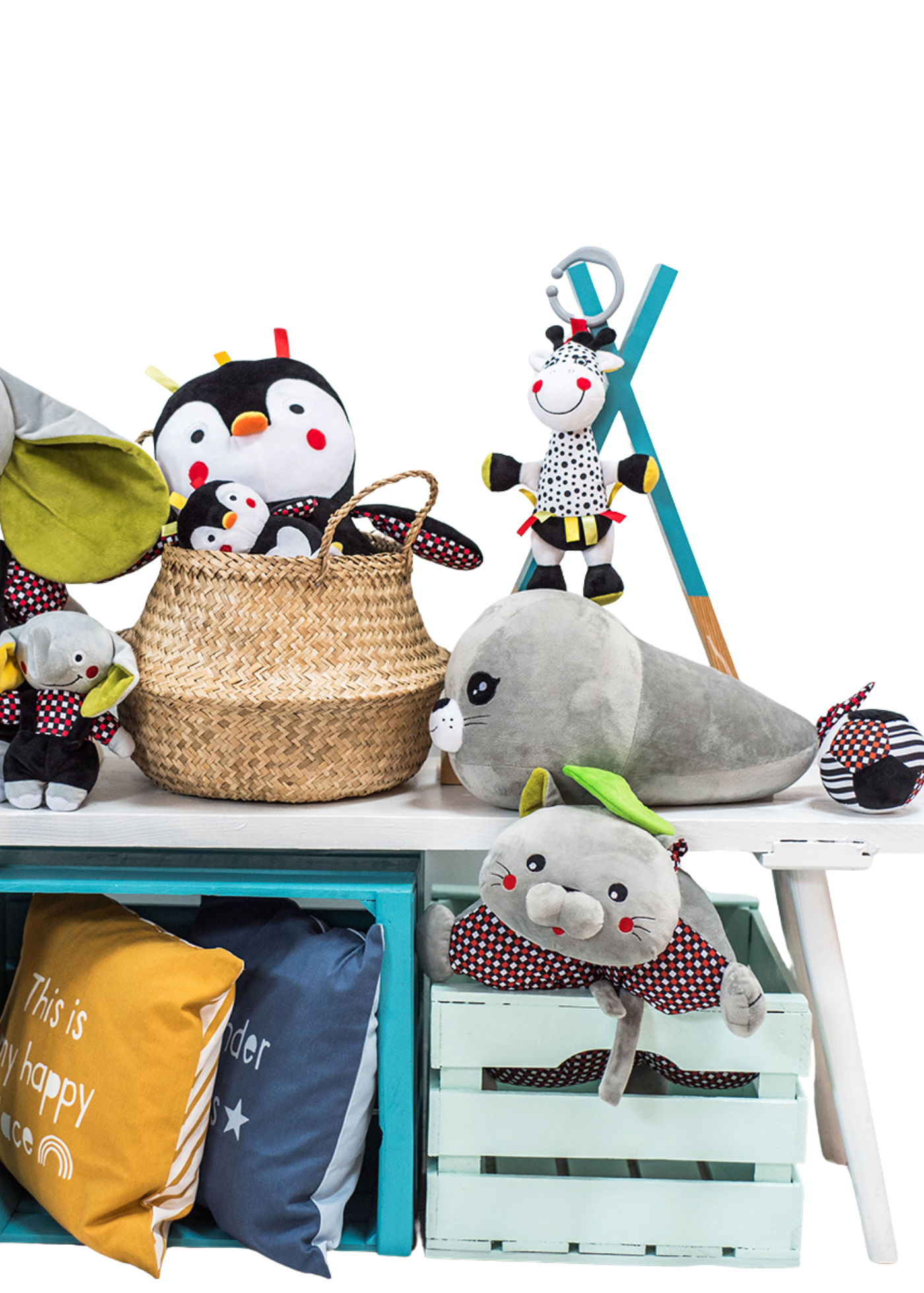 Jucarie Plus Foca Lucy Gri 644 BabyOno