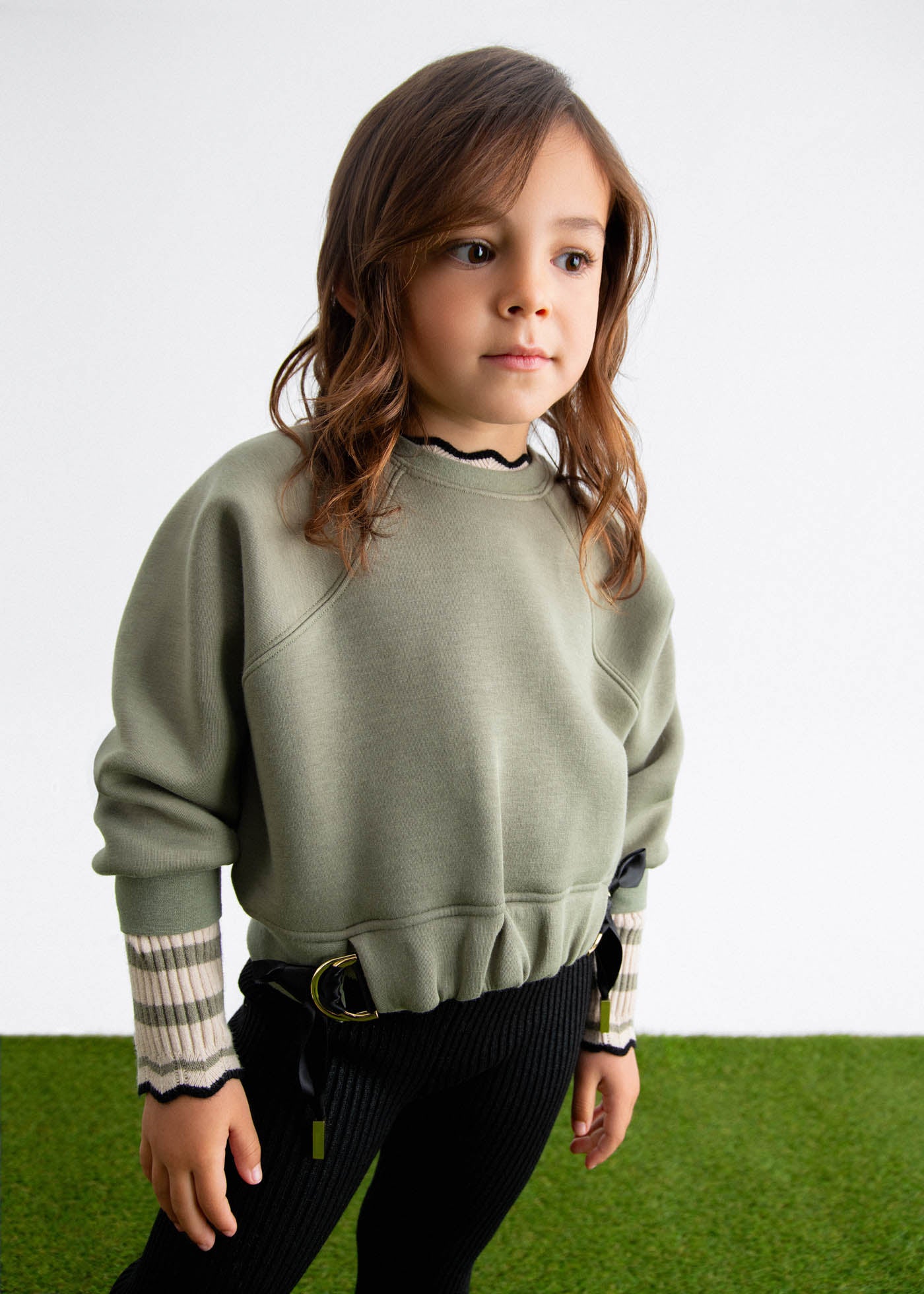 Bluza Fete Sport Verde 5826 Abel & Lula