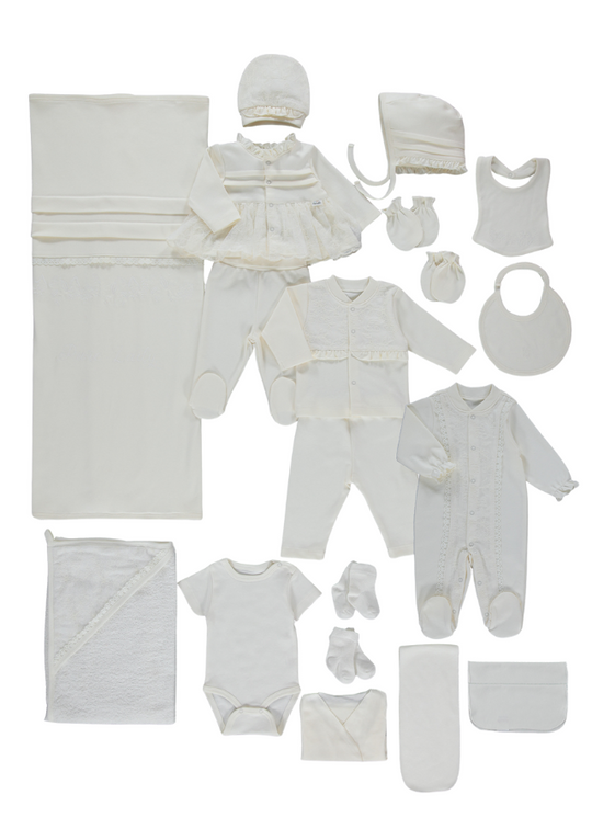 Set of 20 Cream Maternity with Lace Pure Lady Z955 Bebetto