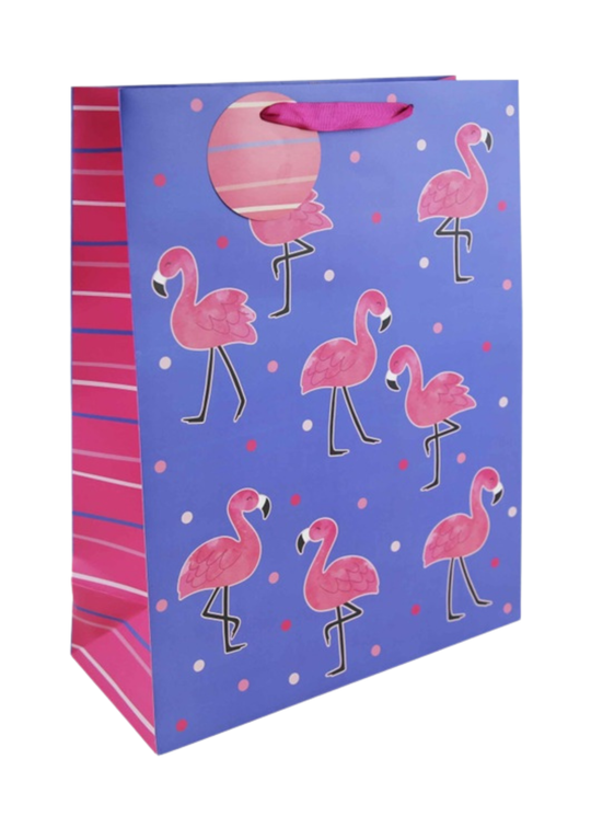 Punga Cadou cu Flamingo SDE 402 M Gift Design
