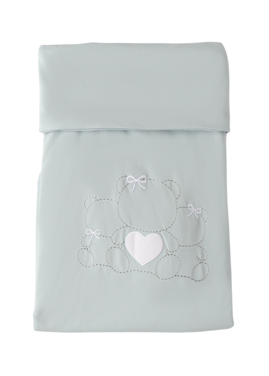 Pled Verde cu Ursi si Inima 4.G945/00 iDO