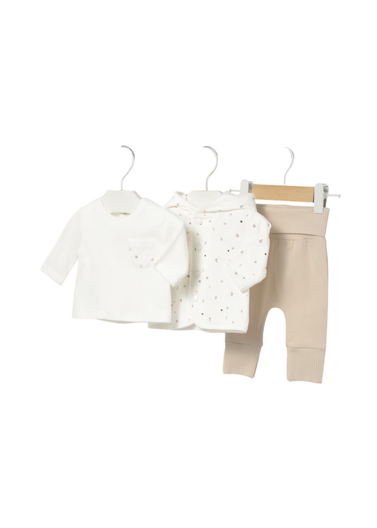 Trening 3 Piese Crem cu Bej 2631 Mayoral