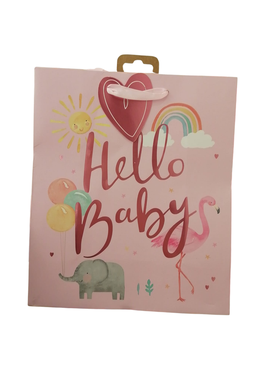 Punga Cadou cu Hello Baby SDE 401M Gift Design