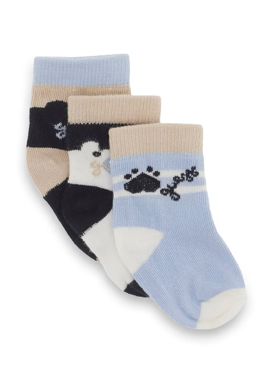 Set 3 Perechi Sosete Bleu cu Bleumarin H5BW14 – Guess