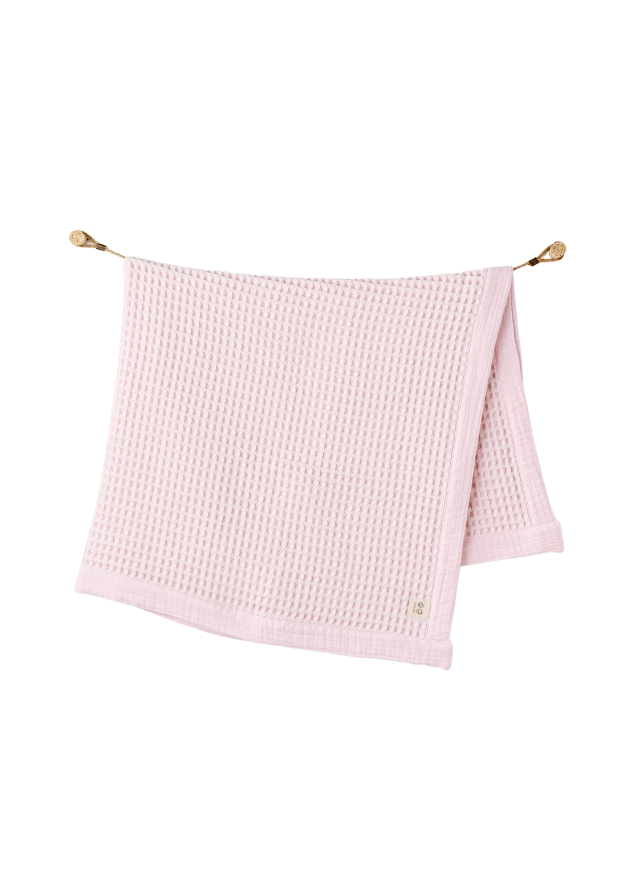 Pled Roz din Bumbac Gofrat AC24665 Andywawa