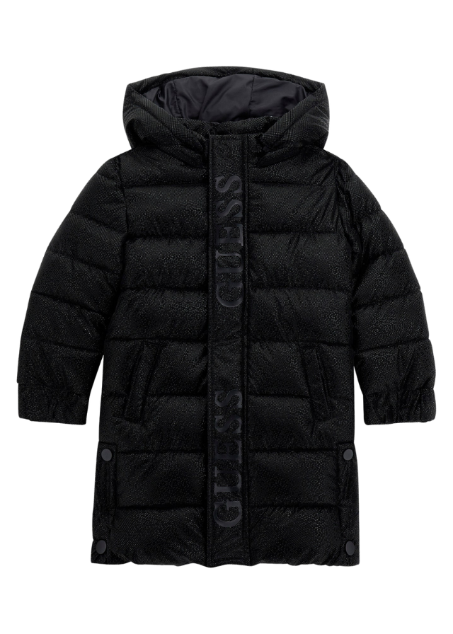 Long Black Fascinator Jacket K4BL03 WGIW0 JBLK Guess AnneBebe