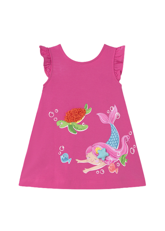 Rochie Ciclamen cu Sirena 1927 Mayoral