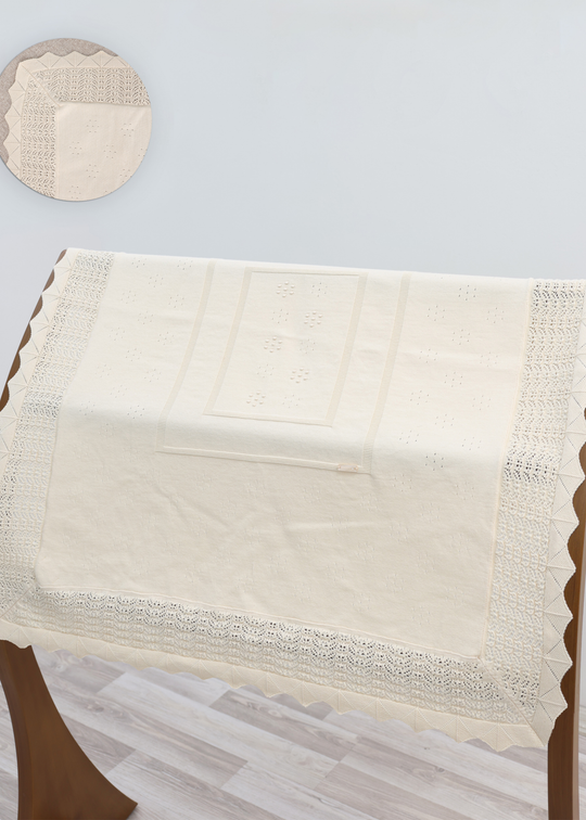 Pled Tricotat Bej 6392 Leo King