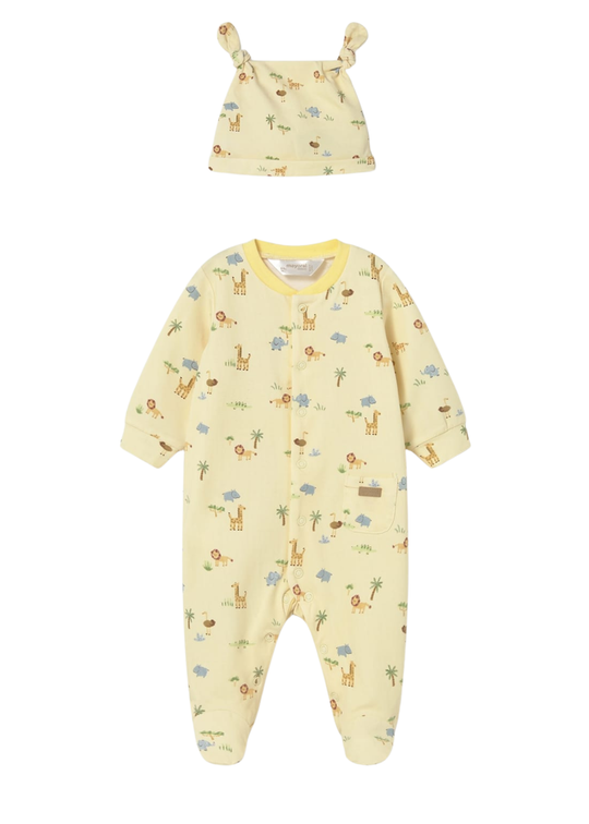 Set Salopeta Lunga Galbena cu Fes 1718 Mayoral