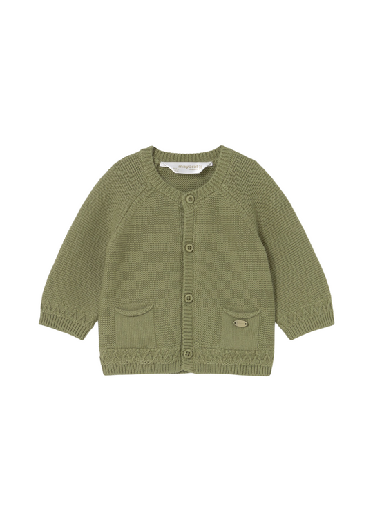 Cardigan Tricotat Verde cu Nasturi 2337 Mayoral