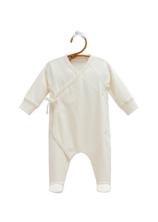 Salopeta Lunga Crem Petrecuta TU2416 Mell Sweet Baby