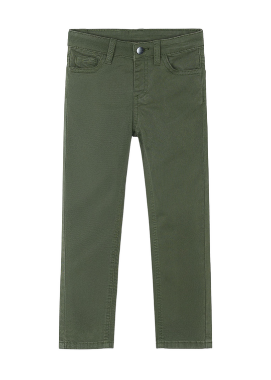 Basic Olive Slim Fit Pants 517 Mayoral