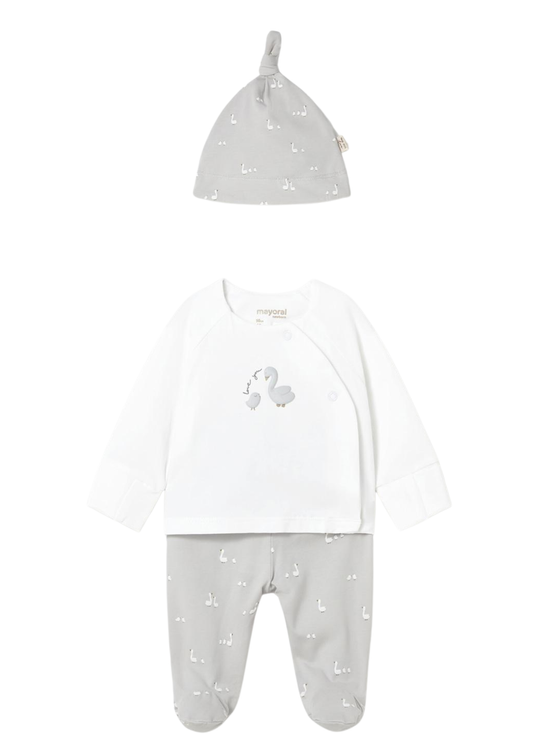 Set 3 Piese Gri cu Gasca 1506 Mayoral