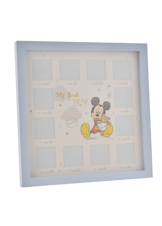 Bleu Photo Frame My First Year – Mickey DI546 Disney