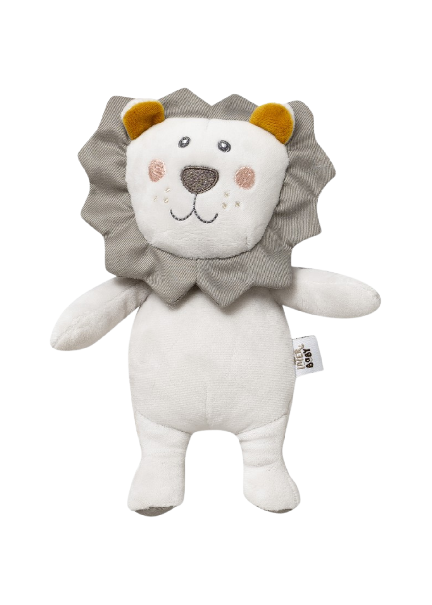 Jucarie Plus Leu Gri LEO07 Interbaby