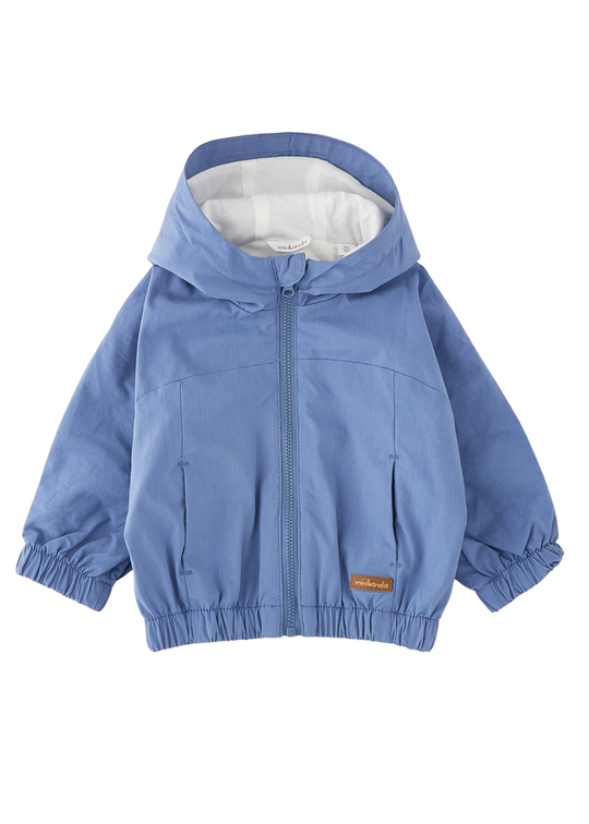 Geaca din Fas Albastra cu Gluga 3.G634/00 Minibanda