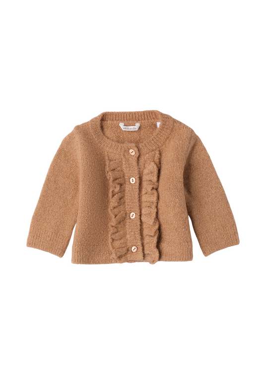 Cardigan Tricotat Maro cu Sclipici 3.F706/00 Minibanda