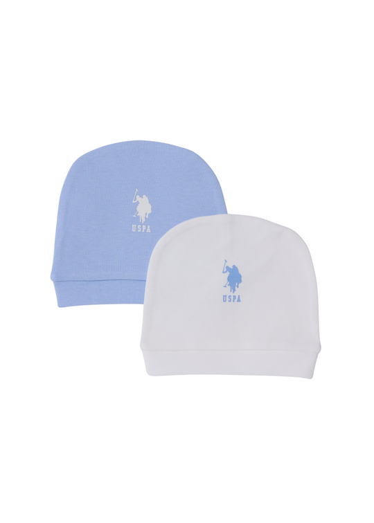 Set 2 Fesuri Alb si Bleu USB2480 Us Polo Assn