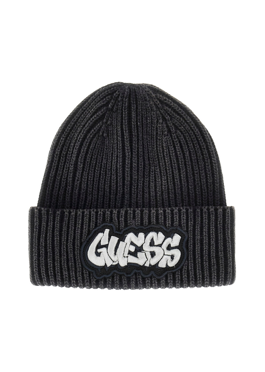 Fes Tricotat din Bumbac Negru L5BZ01 Z4130 JBLK Guess