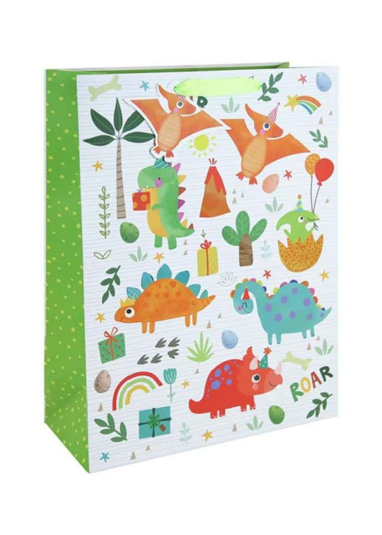 Punga Cadou cu Dinozauri SDE 401M Gift Design