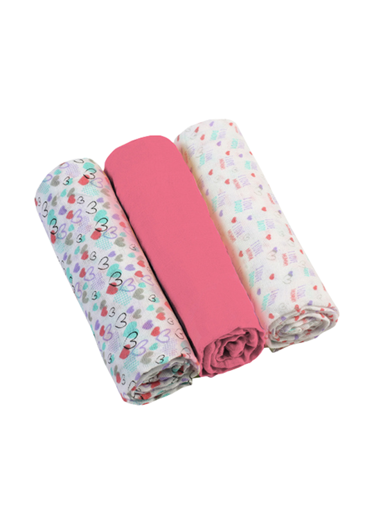 Scutece Bumbac Roz 70X70 cm 348/02 BabyOno