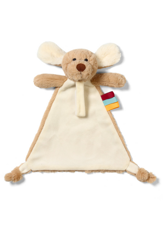 Jucarie atasament catelul Willy cu lant de suzeta 1523 Babyono