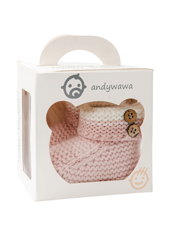 Botosi Tricotati Roz AC25370 Andywawa