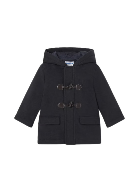 Palton Stofa Bleumarin cu Gluga 2425 Mayoral