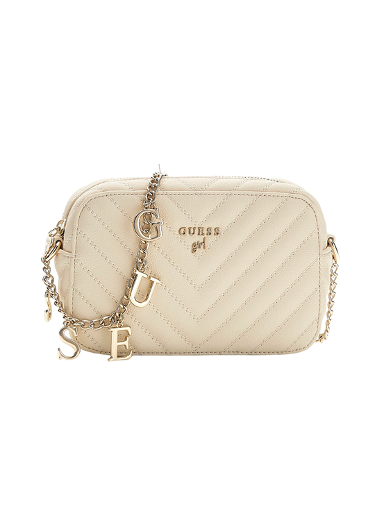 Geanta Crem Dreptunghiulara cu Lant J4GZ23 WFZL0 G1CX Guess