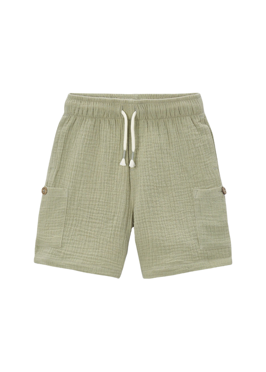 Pantaloni Scurti Verzi din Muselina 3212 Mayoral