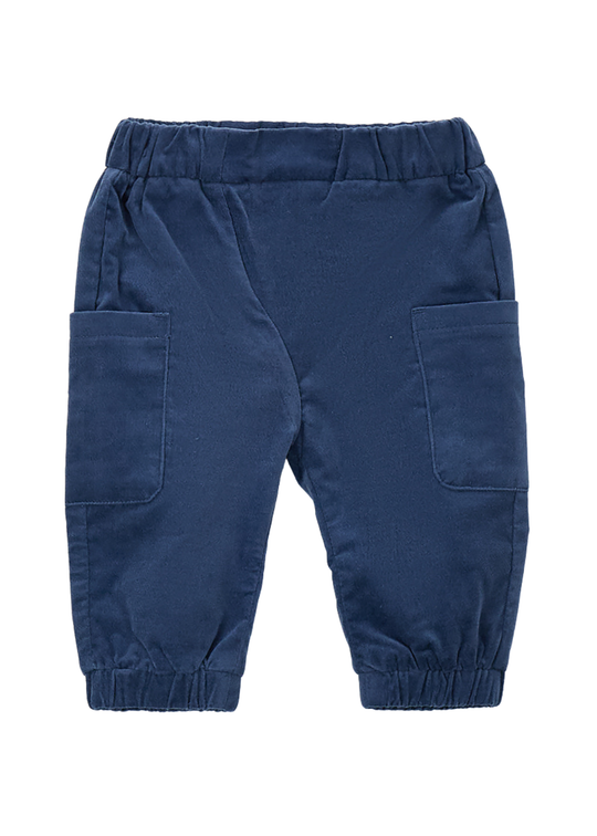 Pantaloni Lungi Albastri cu Buzunare Laterale pentru Baieti 3.H629.00 – Minibanda