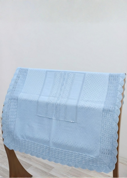 Pled Tricotat Bleu 6394 Leo King