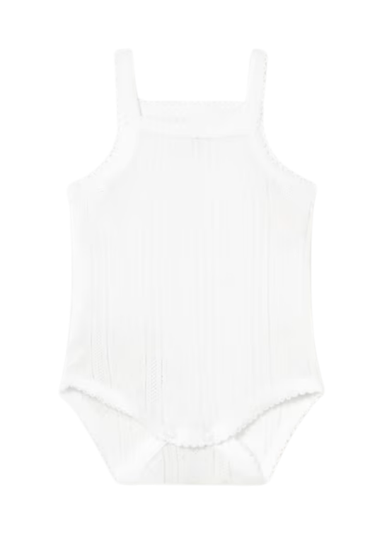 Body Maieu Alb Bretele Subtiri 1702 Mayoral