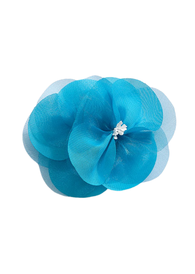 Clama Par cu Floare Turquoise 5441 Abel & Lula